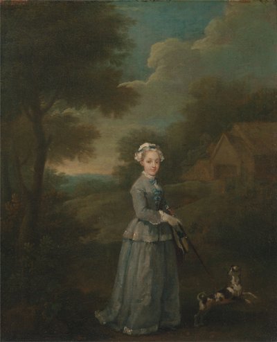 Miss Wood von William Hogarth